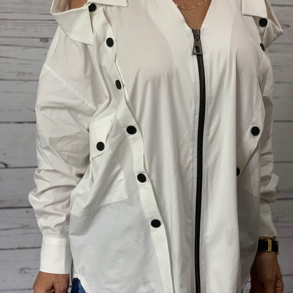 NWT Bottom Down White shirt